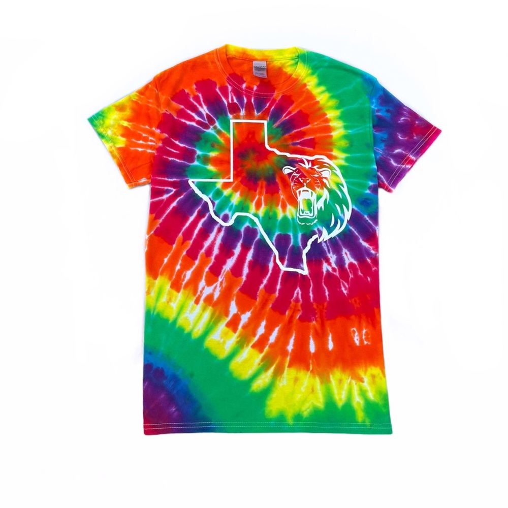 Lone Star Pride Apparel Logo Tie dye T-shirt